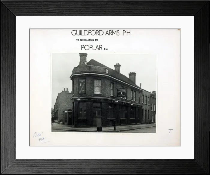 Framed Print : Photograph of Guildford Arms, Poplar, London Framed Print : Photograph of Guildford Arms, Poplar, London