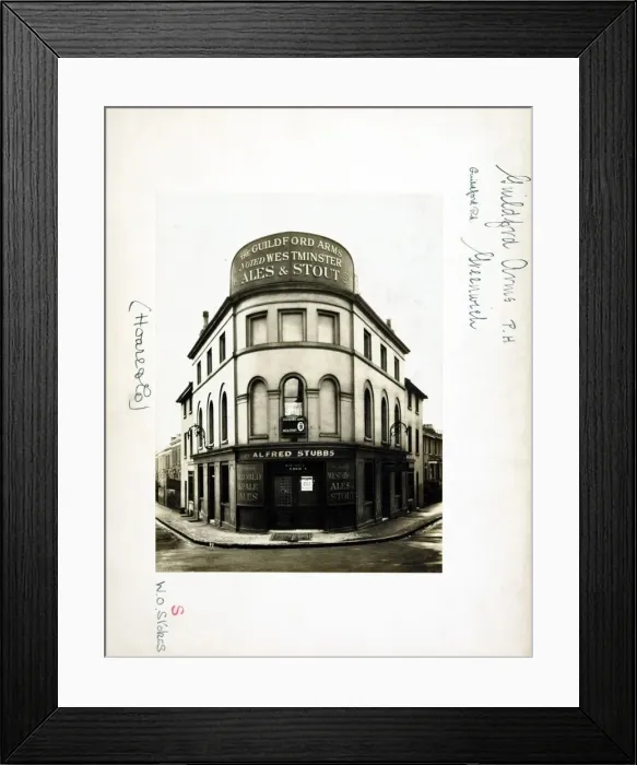 Framed Print : Photograph of Guildford Arms, Greenwich, London Framed Print : Photograph of Guildford Arms, Greenwich, London