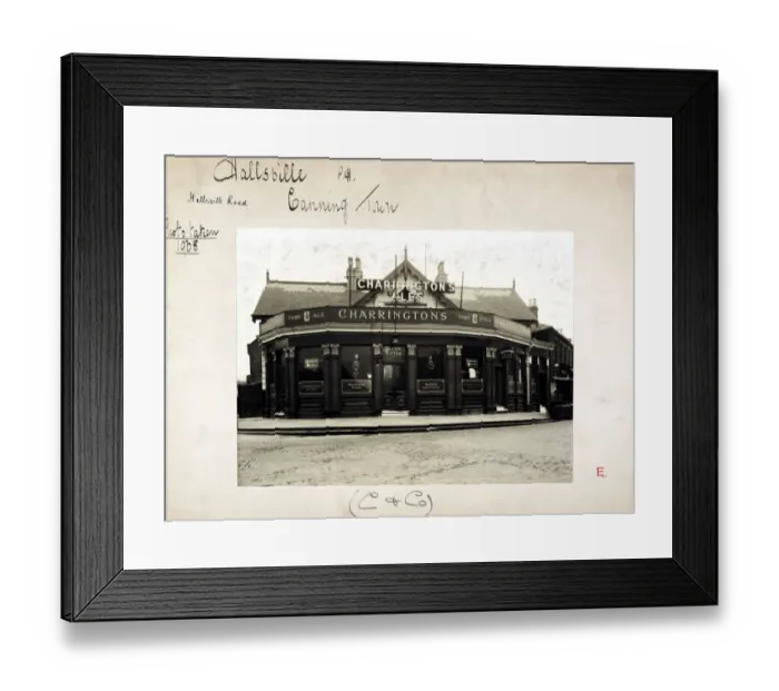 Framed Print : Photograph of Hallsville Tavern, Canning Town, London Framed Print : Photograph of Hallsville Tavern, Canning Town, London