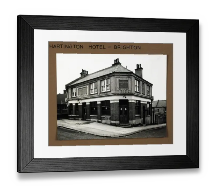 Framed Print : Photograph of Hartington Hotel, Brighton, Sussex Framed Print : Photograph of Hartington Hotel, Brighton, Sussex