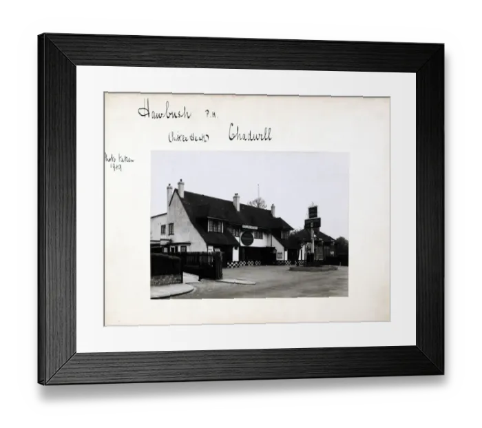 Framed Print : Photograph of Hawbush PH, Chadwell Heath, Greater London Framed Print : Photograph of Hawbush PH, Chadwell Heath, Greater London