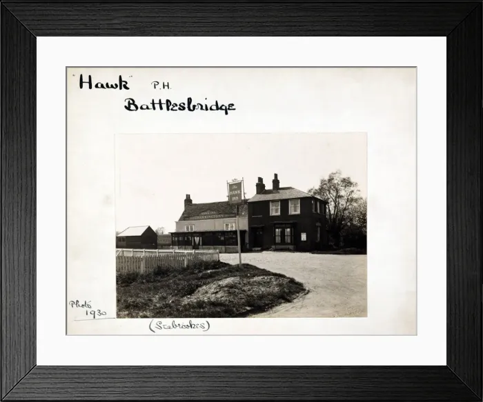Framed Print : Photograph of Hawk PH, Battlesbridge, Essex Framed Print : Photograph of Hawk PH, Battlesbridge, Essex