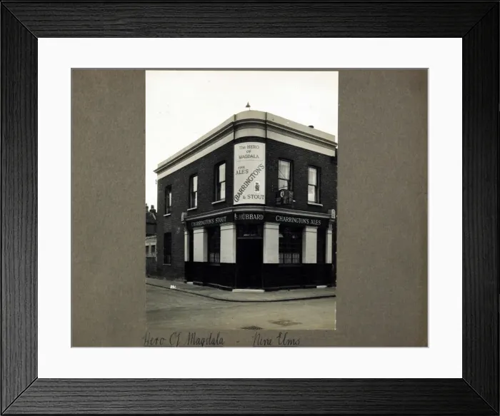 Framed Print : Photograph of Hero of Magdala PH, Nine Elms, London Framed Print : Photograph of Hero of Magdala PH, Nine Elms, London