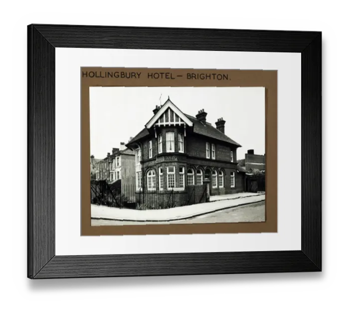 Framed Print : Photograph of Hollingbury Hotel, Brighton, Sussex Framed Print : Photograph of Hollingbury Hotel, Brighton, Sussex