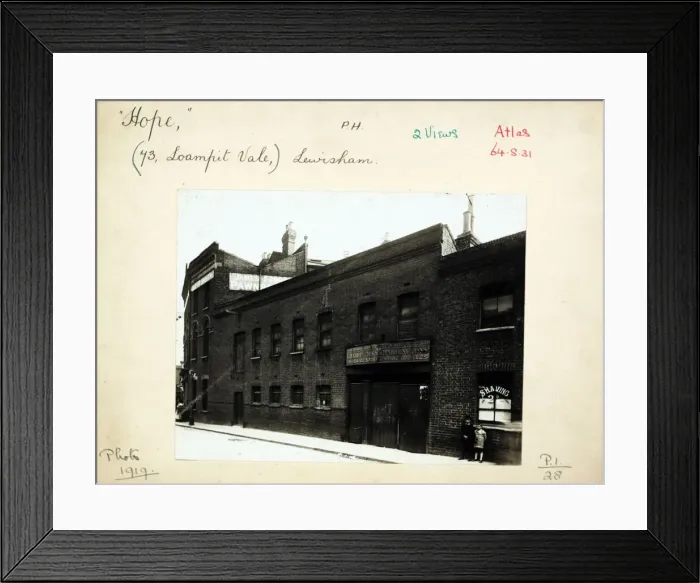 Framed Print : Photograph of Hope PH, Lewisham, London Framed Print : Photograph of Hope PH, Lewisham, London