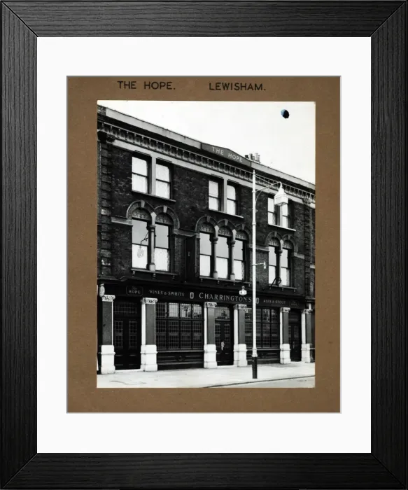 Framed Print : Photograph of Hope PH, Lewisham, London Framed Print : Photograph of Hope PH, Lewisham, London