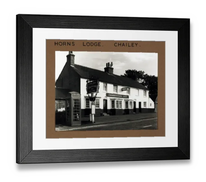 Framed Print : Photograph of Horns Lodge PH, Chailey, Sussex Framed Print : Photograph of Horns Lodge PH, Chailey, Sussex