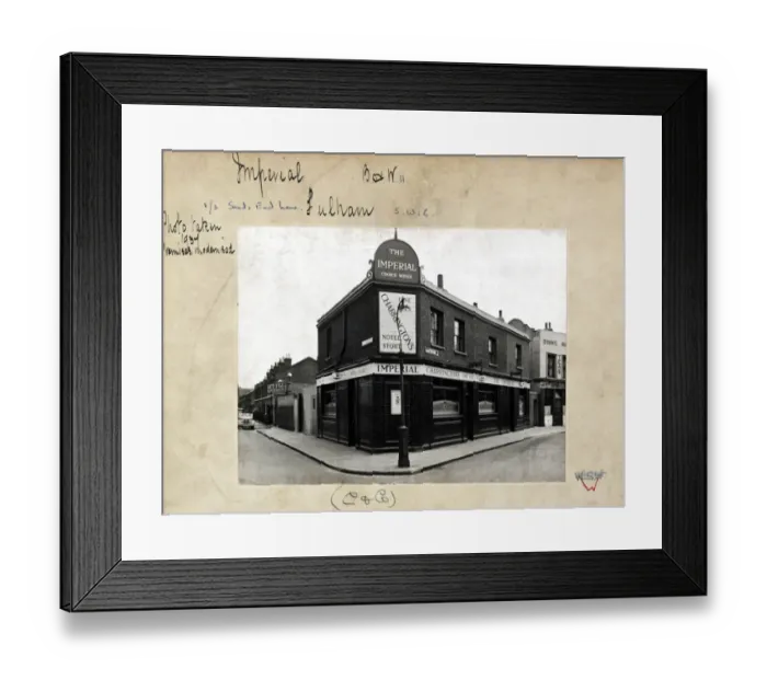 Framed Print : Photograph of Imperial PH, Fulham, London Framed Print : Photograph of Imperial PH, Fulham, London