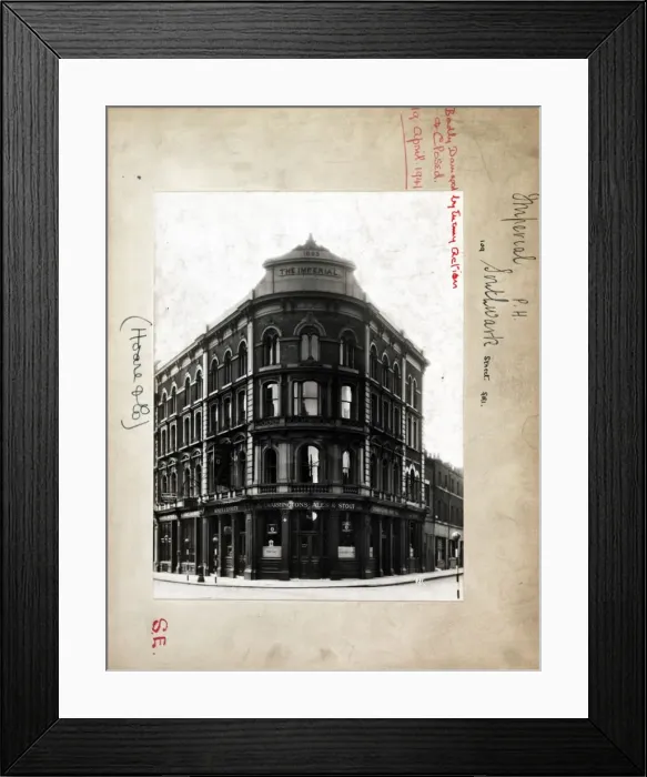 Framed Print : Photograph of Imperial PH, Southwark, London Framed Print : Photograph of Imperial PH, Southwark, London