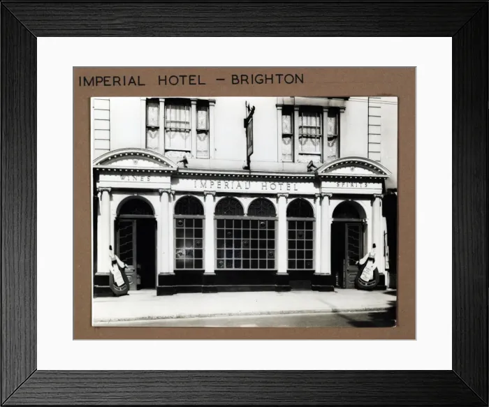 Framed Print : Photograph of Imperial Hotel, Brighton, Sussex Framed Print : Photograph of Imperial Hotel, Brighton, Sussex