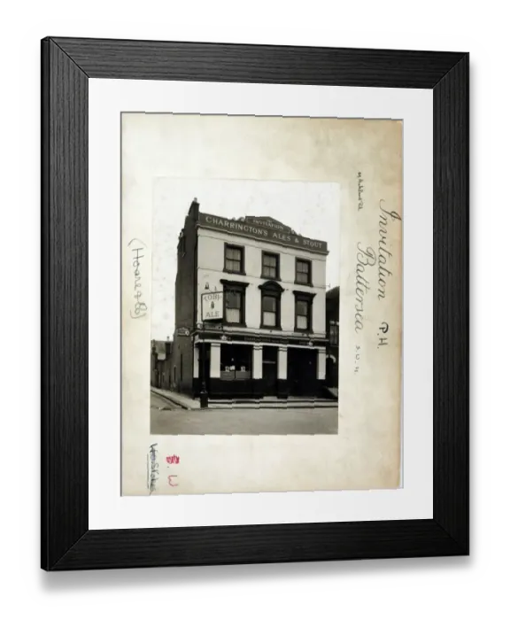 Framed Print : Photograph of Invitation PH, Battersea, London Framed Print : Photograph of Invitation PH, Battersea, London