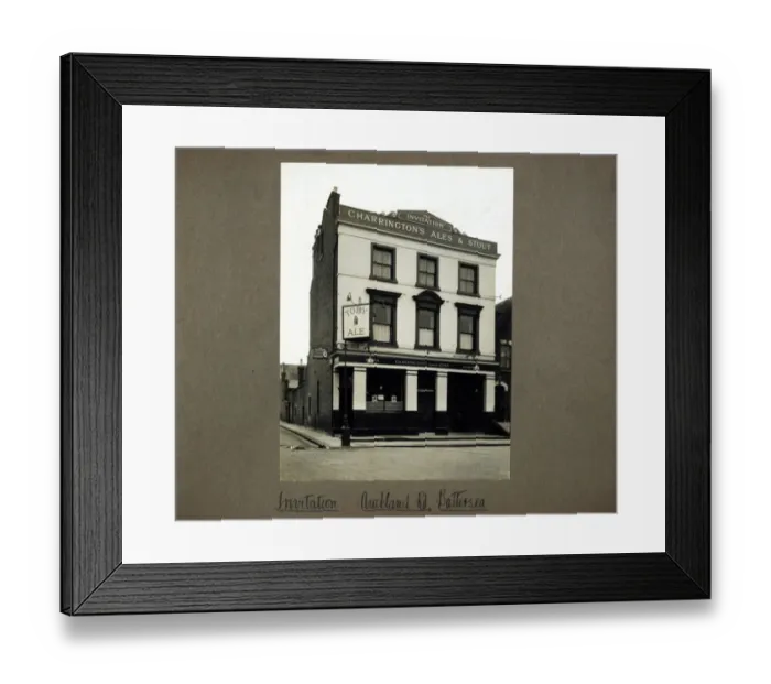 Framed Print : Photograph of Invitation PH, Battersea, London Framed Print : Photograph of Invitation PH, Battersea, London