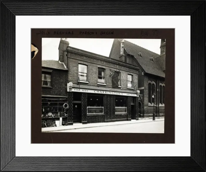 Framed Print : Photograph of Jolly Brewers PH, Parsons Green, London Framed Print : Photograph of Jolly Brewers PH, Parsons Green, London