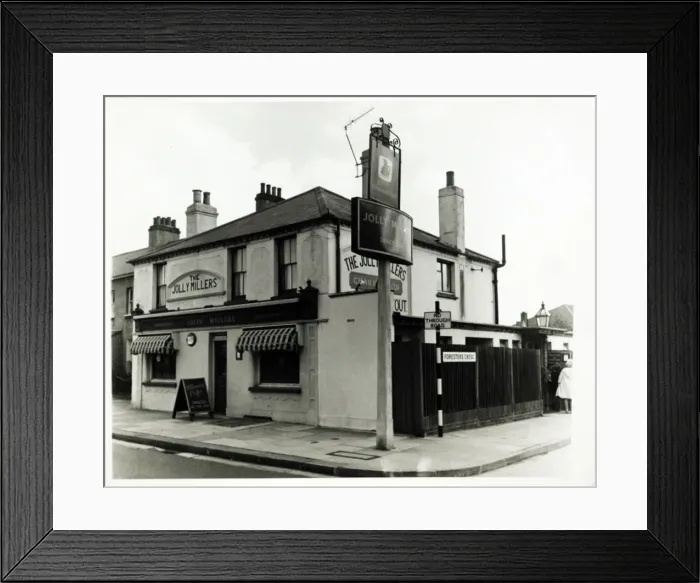 Framed Print : Photograph of Jolly Millers PH, Bexleyheath, Greater London Framed Print : Photograph of Jolly Millers PH, Bexleyheath, Greater London