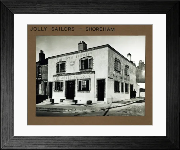 Framed Print : Photograph of Jolly Sailors PH, Shoreham, Sussex Framed Print : Photograph of Jolly Sailors PH, Shoreham, Sussex