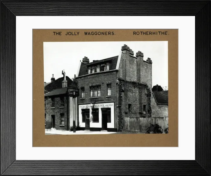 Framed Print : Photograph of Jolly Waggoners PH, Rotherhithe (New), London Framed Print : Photograph of Jolly Waggoners PH, Rotherhithe (New), London