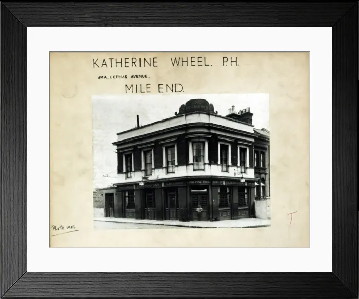 Framed Print : Photograph of Katherine Wheel PH, Mile End, London