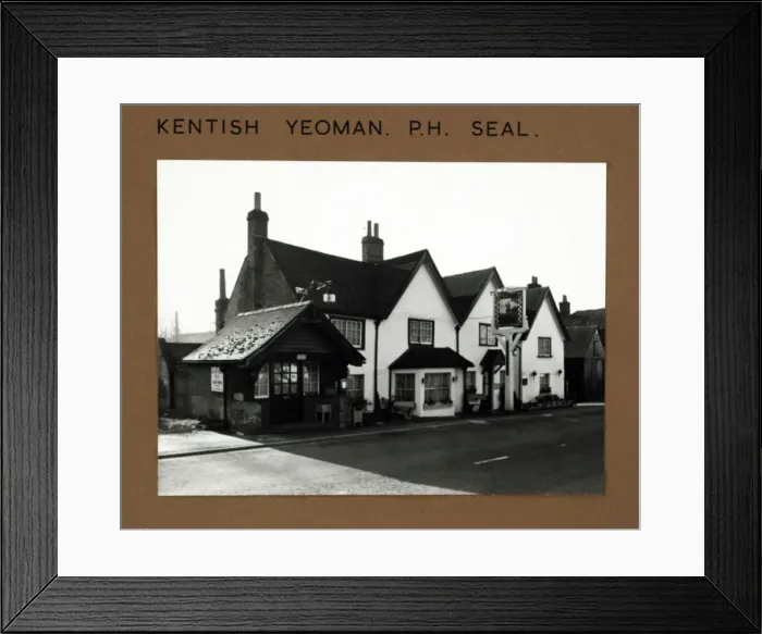 Framed Print : Photograph of Kentish Yeoman PH, Seal, Kent Framed Print : Photograph of Kentish Yeoman PH, Seal, Kent