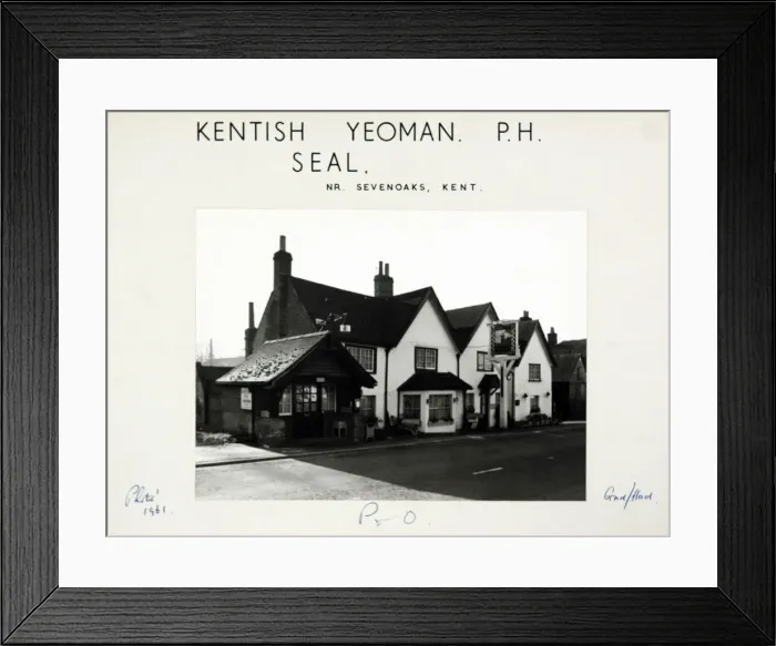 Framed Print : Photograph of Kentish Yeoman PH, Seal, Kent Framed Print : Photograph of Kentish Yeoman PH, Seal, Kent