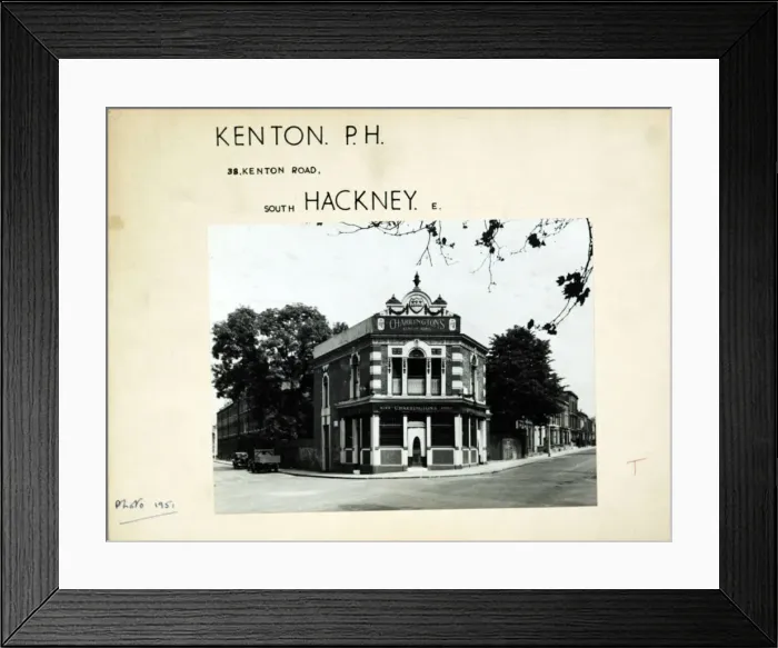 Framed Print : Photograph of Kenton PH, Hackney, London Framed Print : Photograph of Kenton PH, Hackney, London