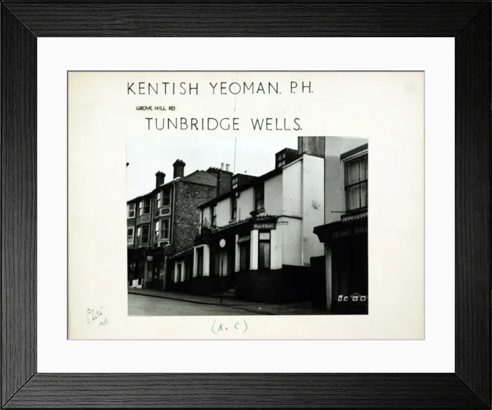 Framed Print : Photograph of Kentish Yeoman PH, Tunbridge Wells, Kent Framed Print : Photograph of Kentish Yeoman PH, Tunbridge Wells, Kent