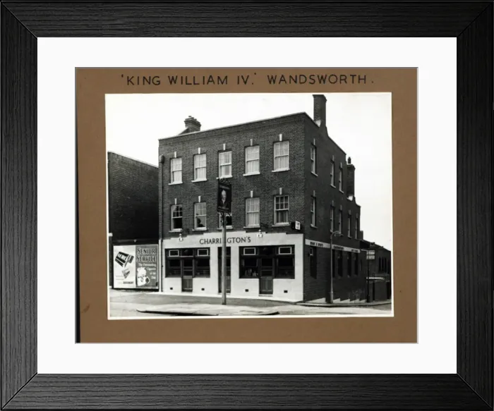 Framed Print : Photograph of King William IV PH, Wandsworth, London Framed Print : Photograph of King William IV PH, Wandsworth, London