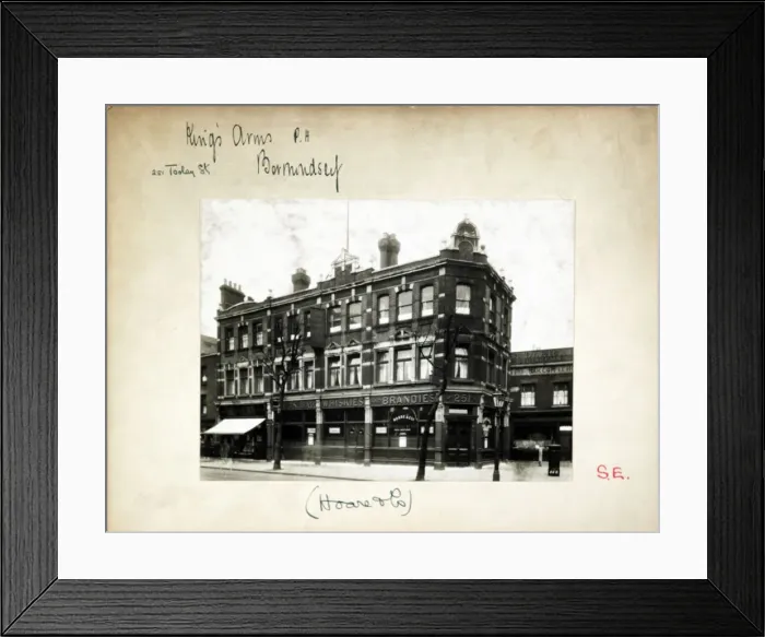 Framed Print : Photograph of Kings Arms, Bermondsey, London Framed Print : Photograph of Kings Arms, Bermondsey, London