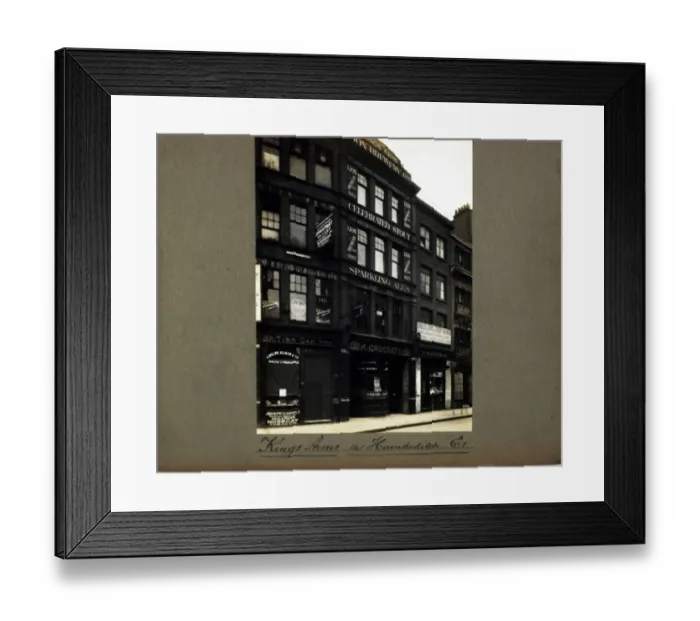 Framed Print : Photograph of Kings Arms, Houndsditch, London Framed Print : Photograph of Kings Arms, Houndsditch, London