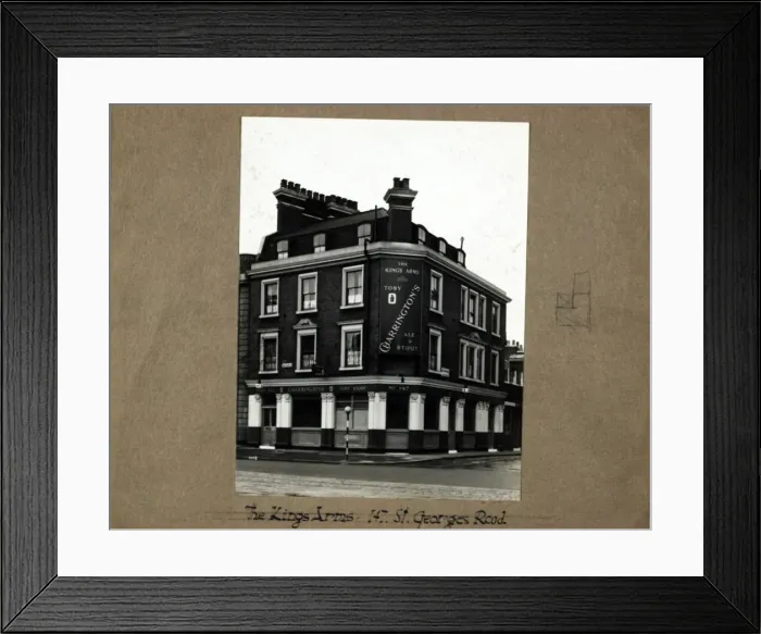 Framed Print : Photograph of Kings Arms, Lambeth, London Framed Print : Photograph of Kings Arms, Lambeth, London