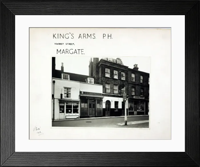 Framed Print : Photograph of Kings Arms, Margate, Essex Framed Print : Photograph of Kings Arms, Margate, Essex