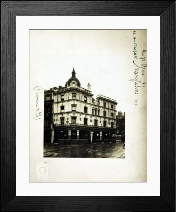 Framed Print : Photograph of Kings Arms, Marylebone, London Framed Print : Photograph of Kings Arms, Marylebone, London