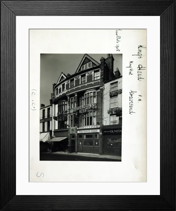 Framed Print : Photograph of Kings Head PH, Gravesend, Kent Framed Print : Photograph of Kings Head PH, Gravesend, Kent