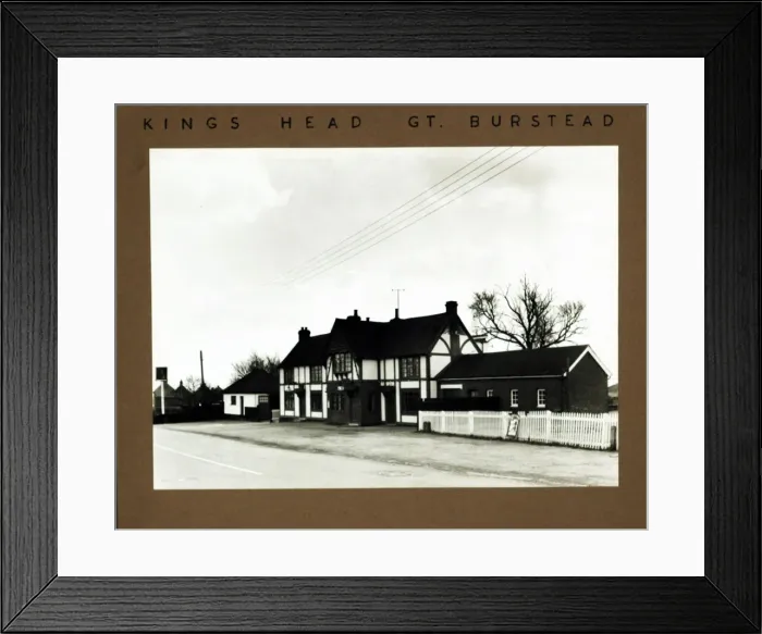 Framed Print : Photograph of Kings Head PH, Great Burstead, Essex Framed Print : Photograph of Kings Head PH, Great Burstead, Essex