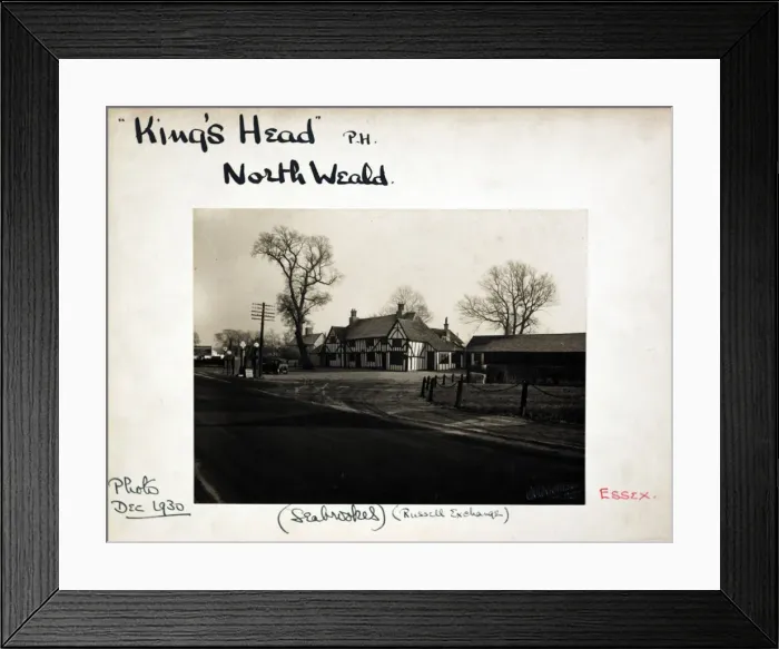 Framed Print : Photograph of Kings Head PH, North Weald, Essex Framed Print : Photograph of Kings Head PH, North Weald, Essex