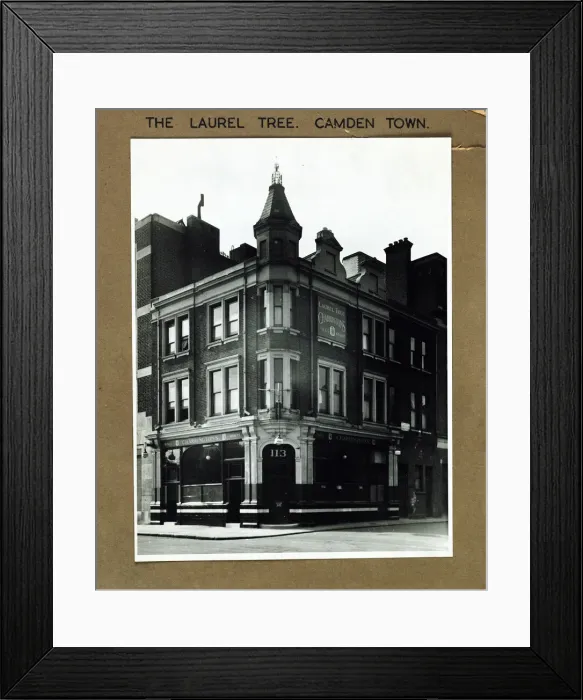 Framed Print : Photograph of Laurel Tree PH, Camden Town, London Framed Print : Photograph of Laurel Tree PH, Camden Town, London