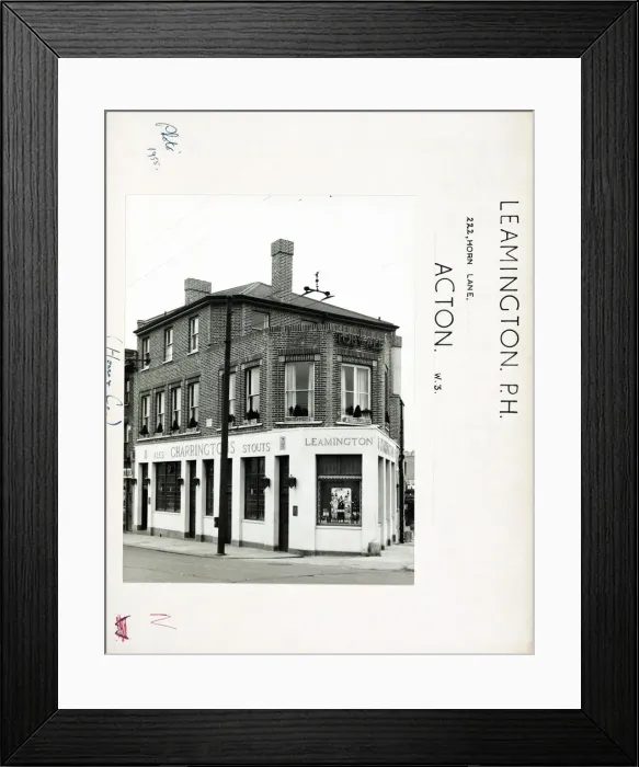 Framed Print : Photograph of Leamington PH, Acton, London Framed Print : Photograph of Leamington PH, Acton, London