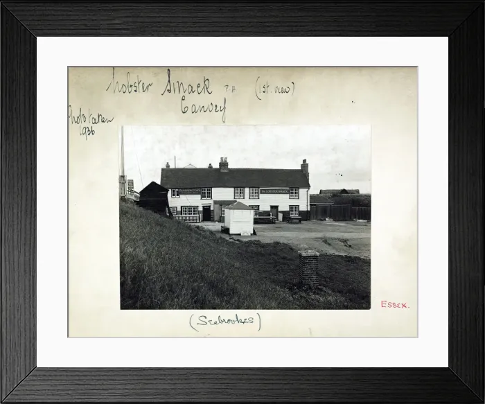 Framed Print : Photograph of Lobster Smack PH, Canvey, Essex Framed Print : Photograph of Lobster Smack PH, Canvey, Essex