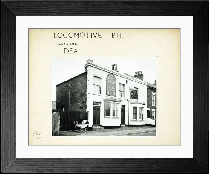 Framed Print : Photograph of Locomotive PH, Deal, Kent Framed Print : Photograph of Locomotive PH, Deal, Kent