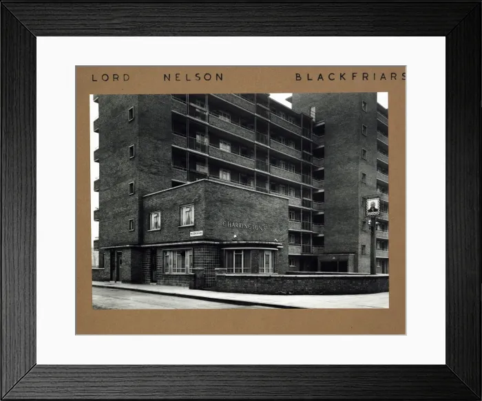 Framed Print : Photograph of Lord Nelson PH, Blackfriars (New), London Framed Print : Photograph of Lord Nelson PH, Blackfriars (New), London