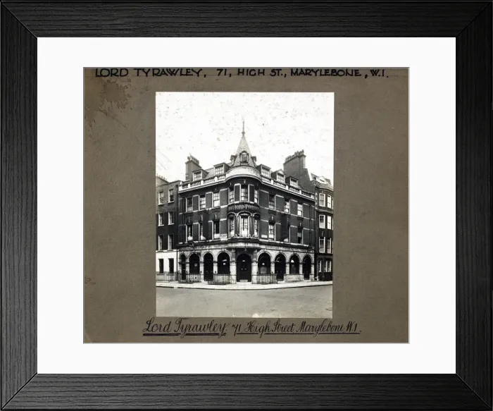 Framed Print : Photograph of Lord Tyrawley PH, Marylebone, London Framed Print : Photograph of Lord Tyrawley PH, Marylebone, London
