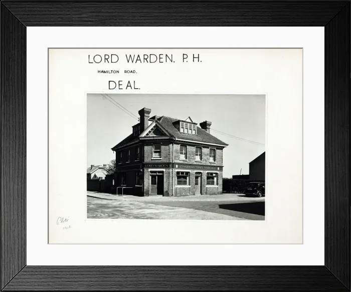 Framed Print : Photograph of Lord Warden PH, Deal, Kent Framed Print : Photograph of Lord Warden PH, Deal, Kent