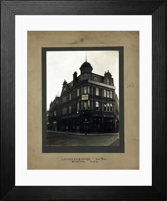 Framed Print : Photograph of Loughborough Hotel, Brixton, London Framed Print : Photograph of Loughborough Hotel, Brixton, London