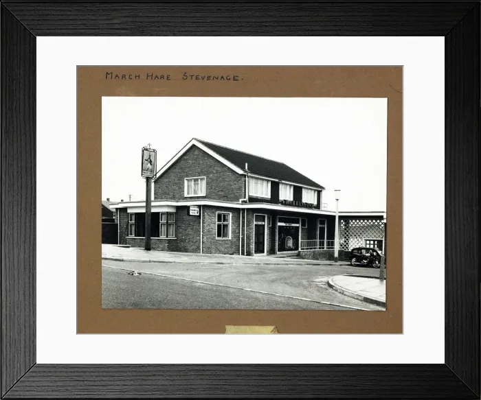 Framed Print : Photograph of March Hare PH, Stevenage, Hertfordshire Framed Print : Photograph of March Hare PH, Stevenage, Hertfordshire