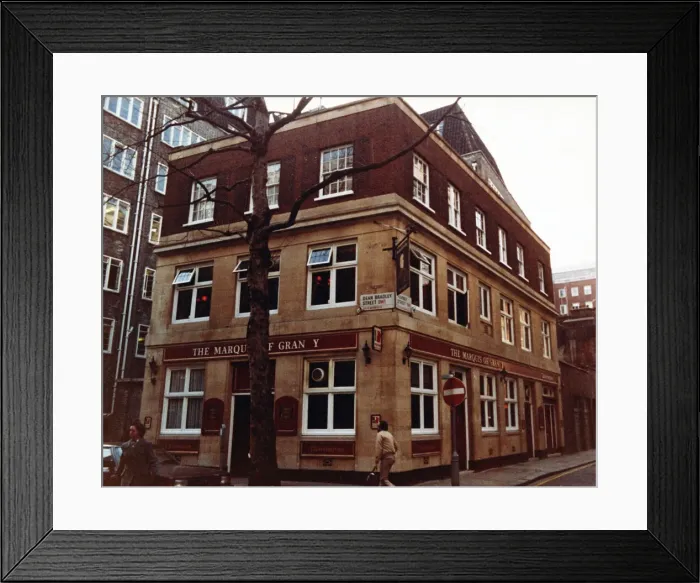 Framed Print : Photograph of Marquis Of Granby PH, Westminster, London Framed Print : Photograph of Marquis Of Granby PH, Westminster, London