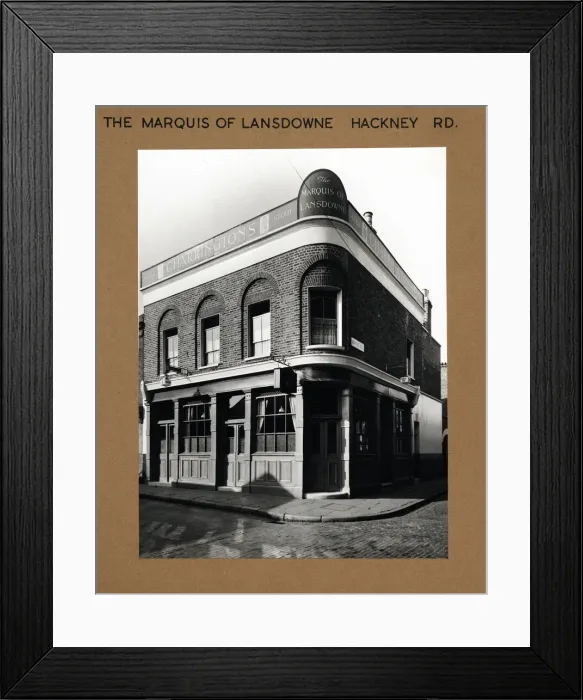 Framed Print : Photograph of Marquis Of Lansdowne PH, Hackney Road, London Framed Print : Photograph of Marquis Of Lansdowne PH, Hackney Road, London