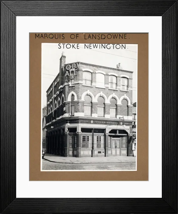 Framed Print : Marquis Of Lansdowne PH, Stoke Newington, London Framed Print : Marquis Of Lansdowne PH, Stoke Newington, London