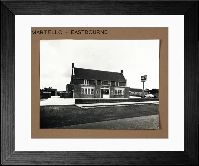 Framed Print : Photograph of Martello Inn, Eastbourne, Sussex