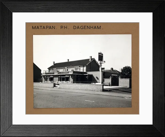 Framed Print : Photograph of Matapan PH, Dagenham (New), Essex