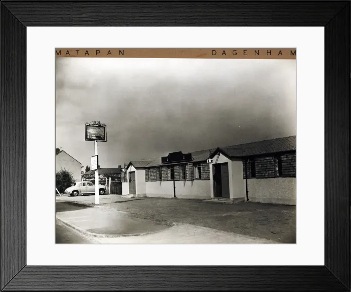 Framed Print : Photograph of Matapan PH, Dagenham (Old), Essex