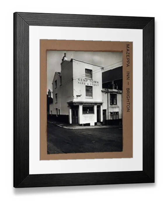 Framed Print : Photograph of Mazeppa Inn, Brighton, Sussex Framed Print : Photograph of Mazeppa Inn, Brighton, Sussex